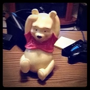 Pooh bear piggy bank